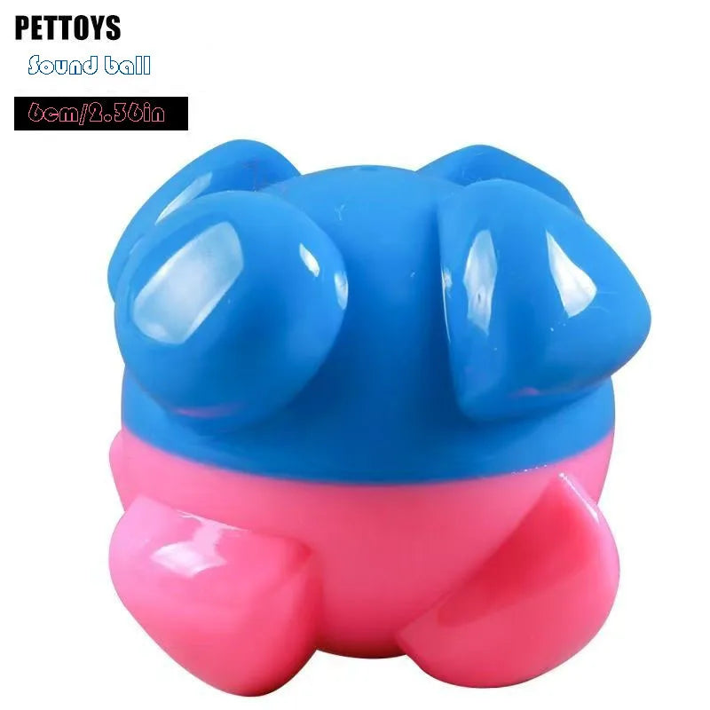 Interactive dog educational toys for training and reassuring companionship, vocal rubber toys, the perfect gift for dogs