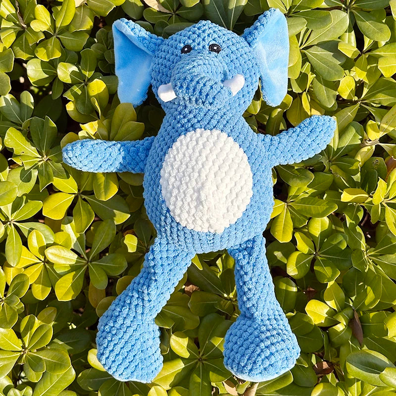 Pet dogs squeeze and squeak, rhinoceros, elephant, monkey, plush toys accompany all kinds of dogs, big, medium, small