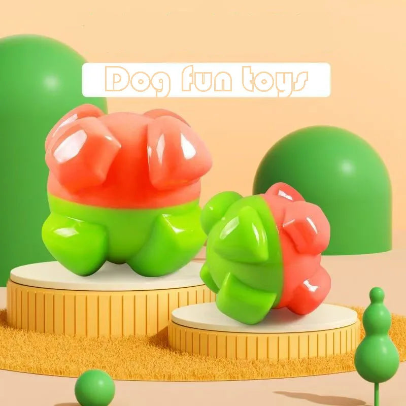 Interactive dog educational toys for training and reassuring companionship, vocal rubber toys, the perfect gift for dogs