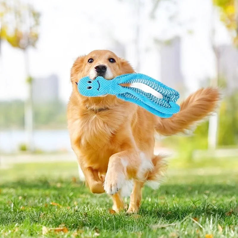 Pet Plush Toy Cat Dog Voice Octopus Shell Puzzle Toy Bite Resistant Interactive Pet Dog Teeth Cleaning Chew Toy Pet Supplies