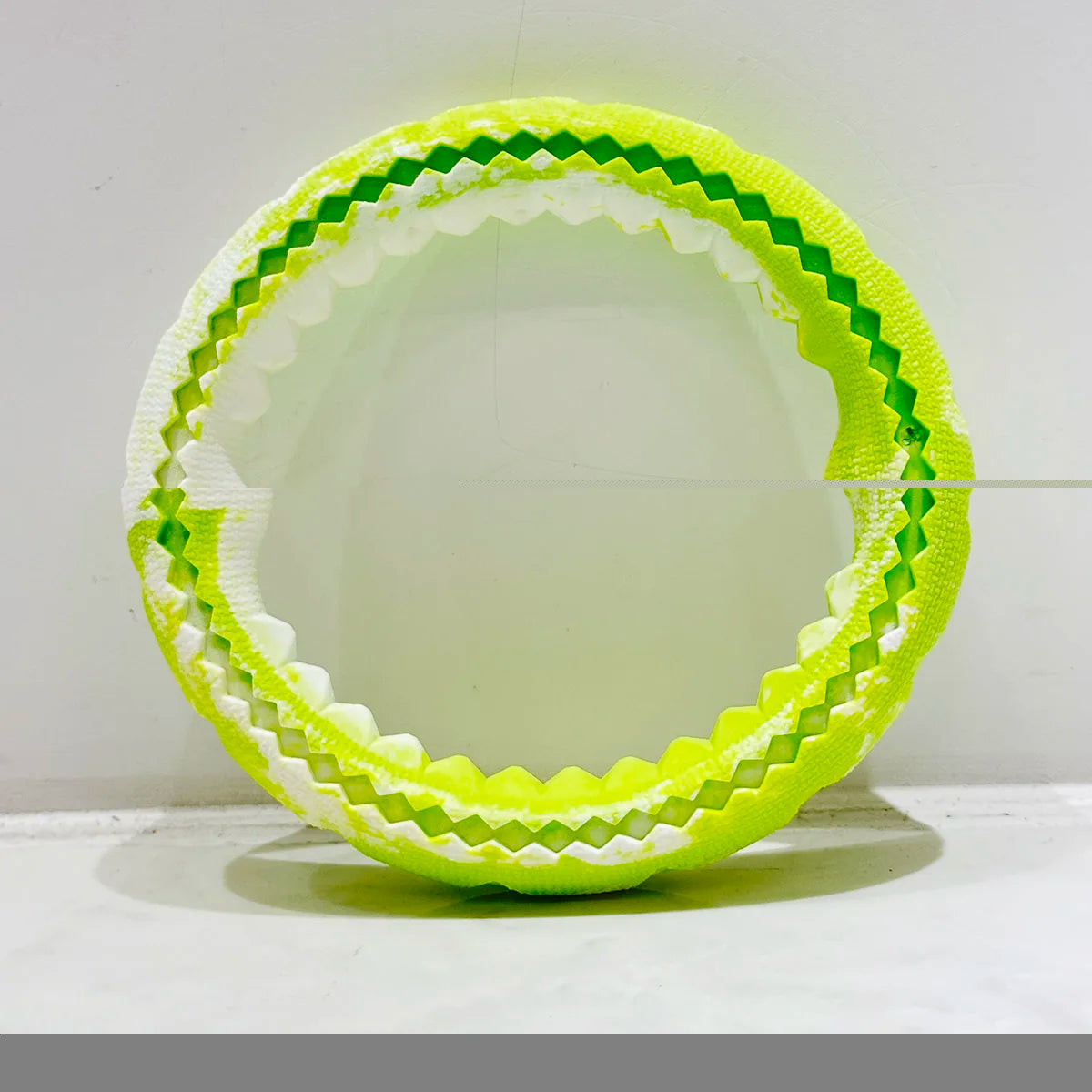 Pet dog rubber bite ring, bite resistant grinding training, interactive companionship for large, medium, and small dogs